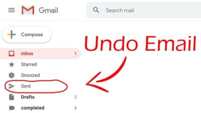 Unsend an email sent via gmail